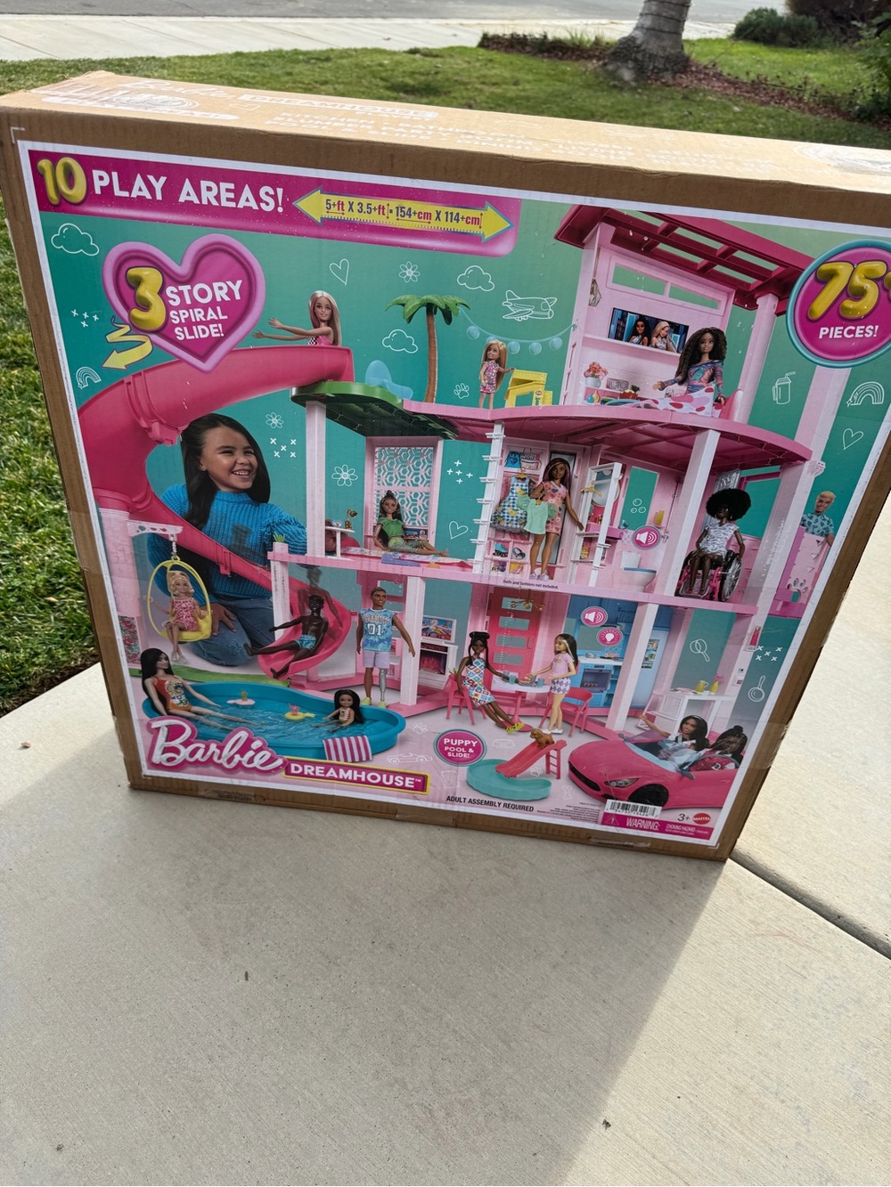 New Barbie Dreamhouse Playset with Multi-Level Slide (sold out)